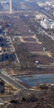 Masses of People on the National Mall masses of people on the national mall from far away