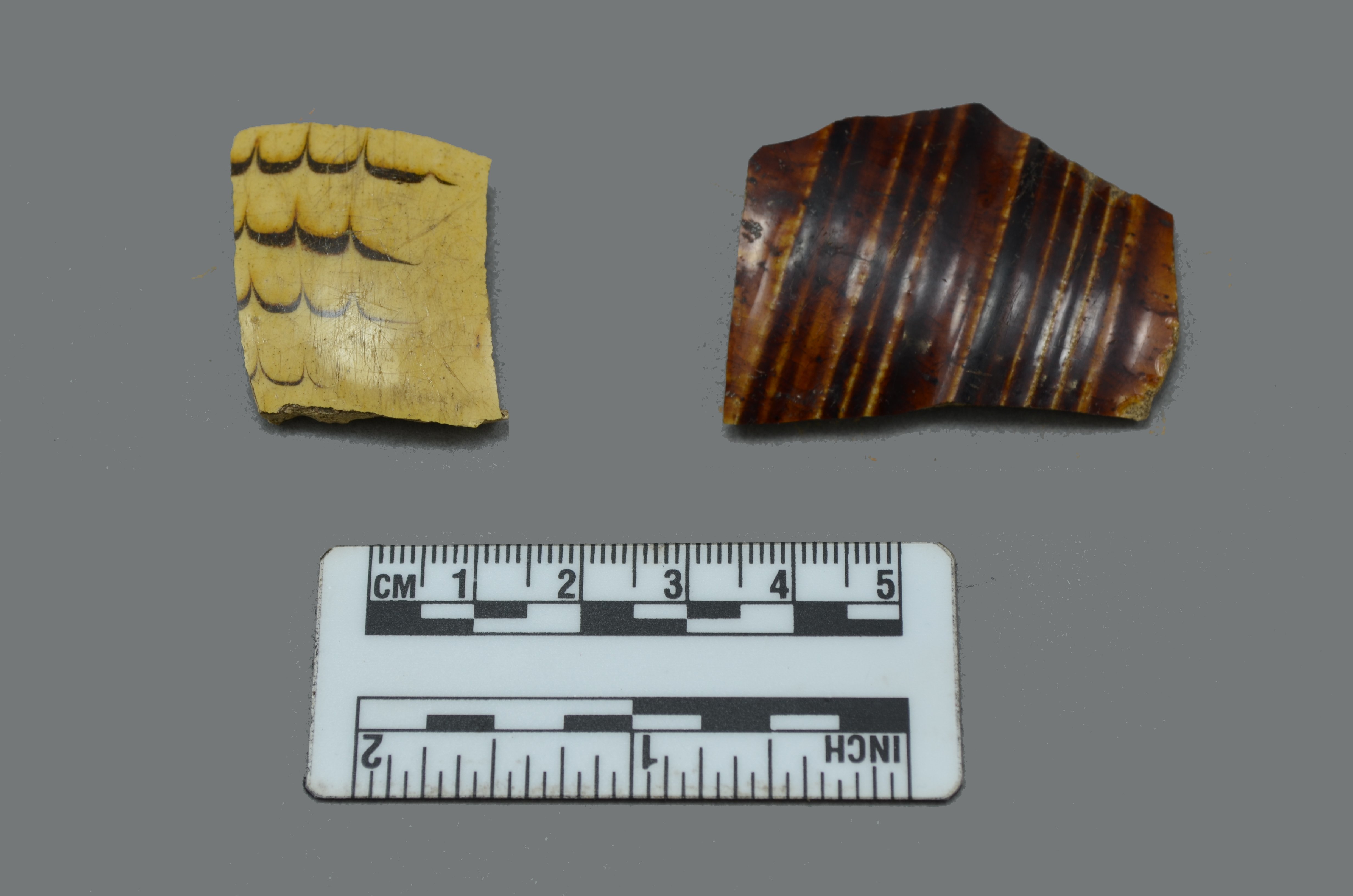 Examples of staffordshire slipware ceramics