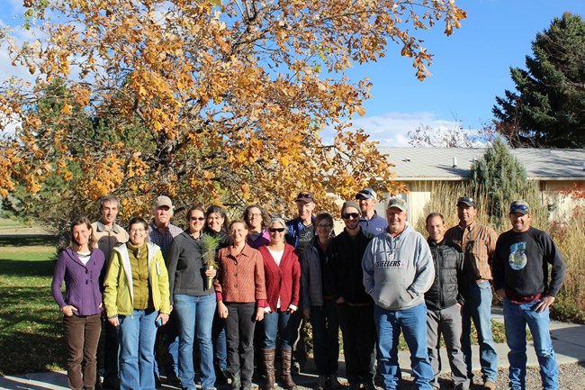 Group Photo Group photo of some park staff