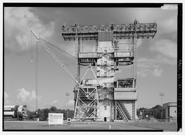 Propulsion and Structural Test Facility Dual rocket test stand and one crane