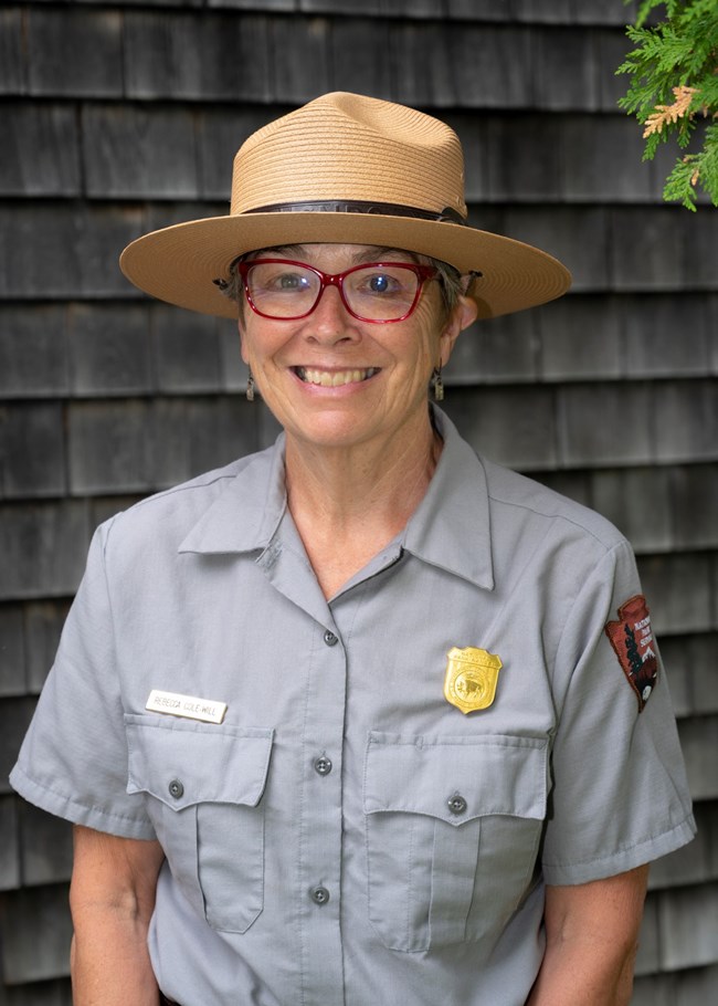 Rebecca Cole-Will Women in a NPS ranger uniform