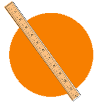 Illustration of a ruler