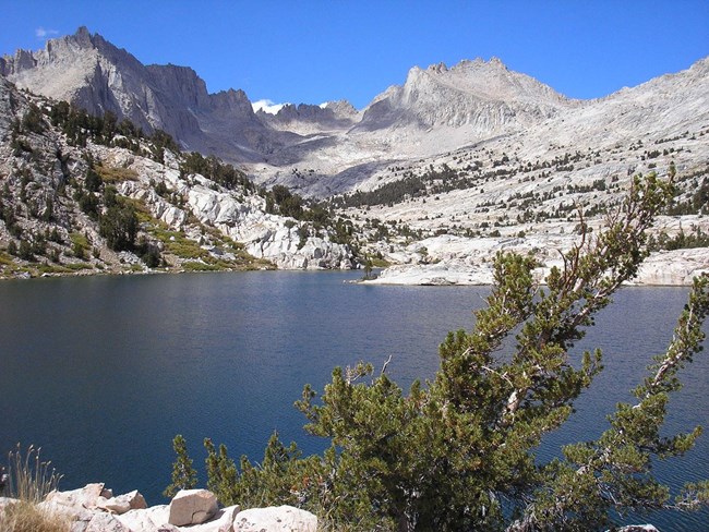 high sierra lake