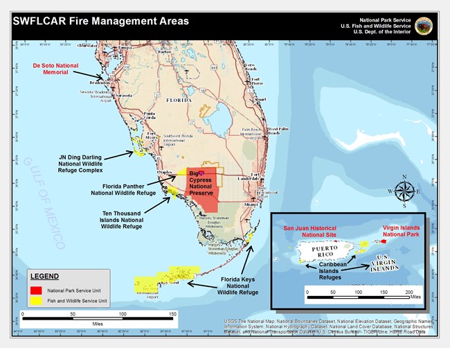 Southwest Florida and Caribbean Wildland Fire and Aviation Fire Management Area