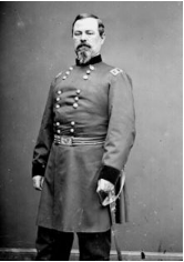 General Irvin McDowell served in the Civil War and later commanded the Department of the Pacific. He is buried in the National Cemetary at the Presidio. National Archives and Records Administration