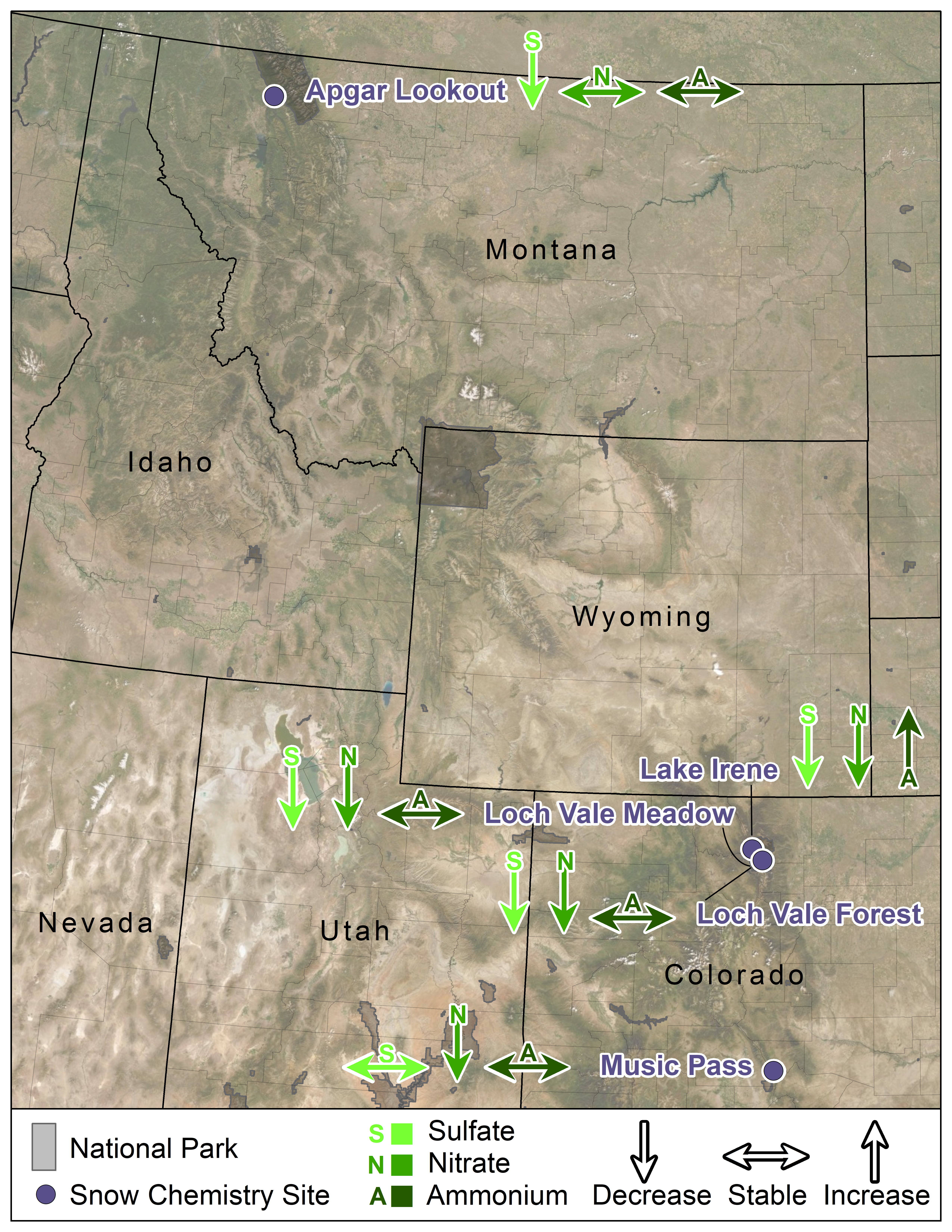 Snow Chemistry Sites