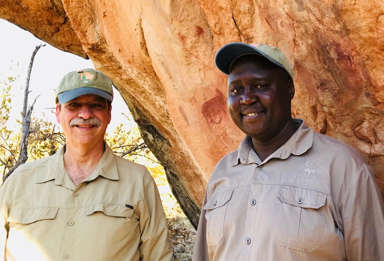 Stan Bond and Thabo Kgomommu Stan Bond and Thabo Kgomommu