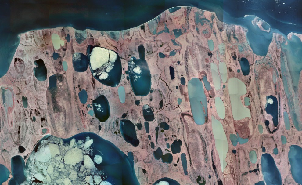Surface geology in Alaska
