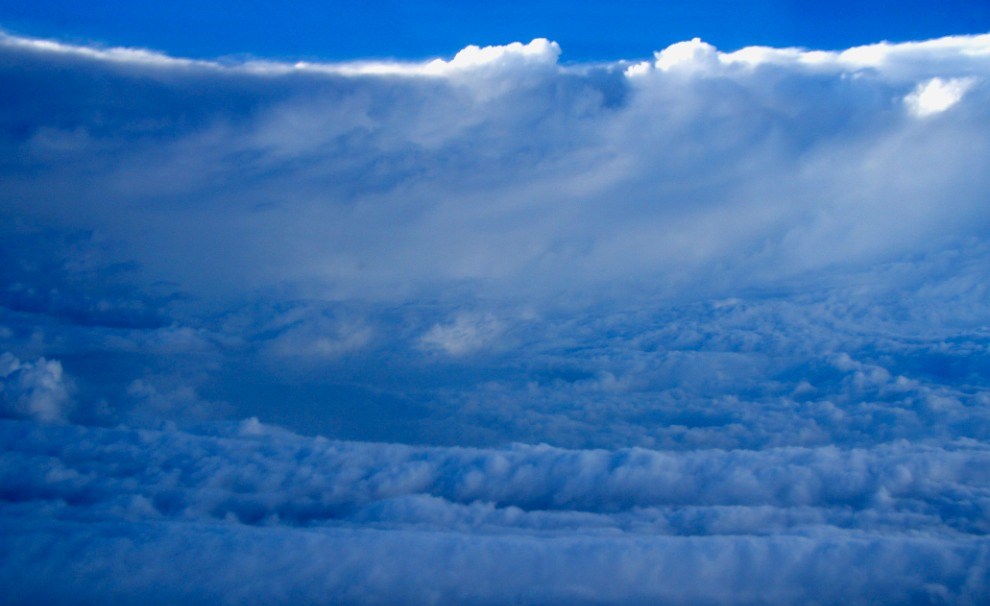 wall of clouds