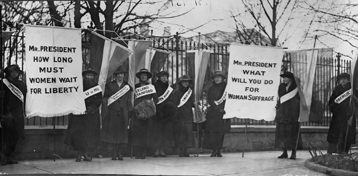 Women's Suffrage and WWI (U.S. National Park Service)