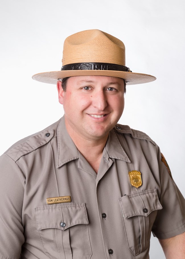 Tom Leatherman Man in NPS Ranger uniform