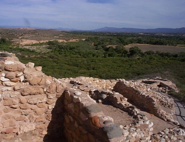 view of verde river valley