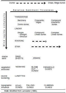 Table 2. Morphological Classification of Dunes