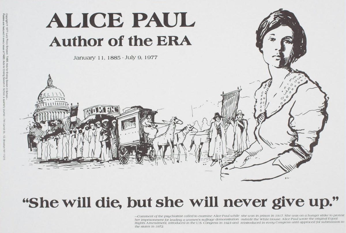 Poster of Alice Paul