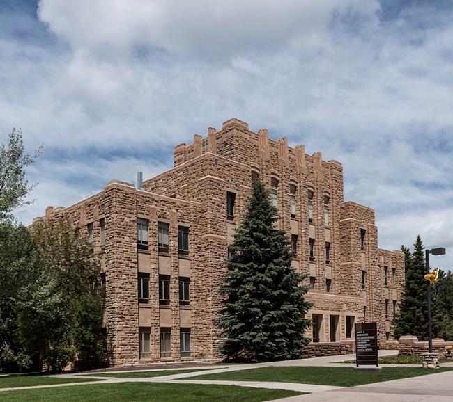 U of Wyoming Arts and Science Building by Carol Highsmith LOC Exterior of the University of Wyoming Arts and Science Building