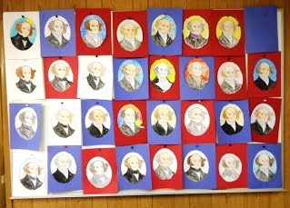 Children's portraits of President Van Buren