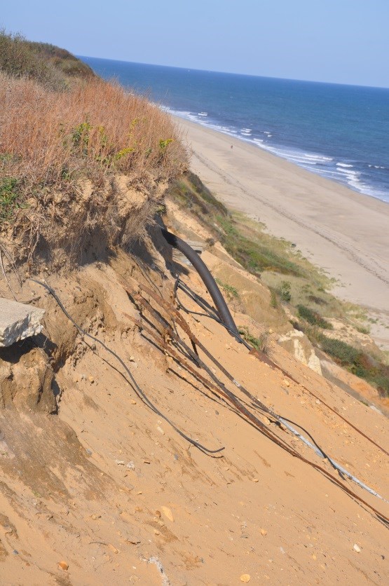 Coastal Erosion at Cape Cod National Seashore