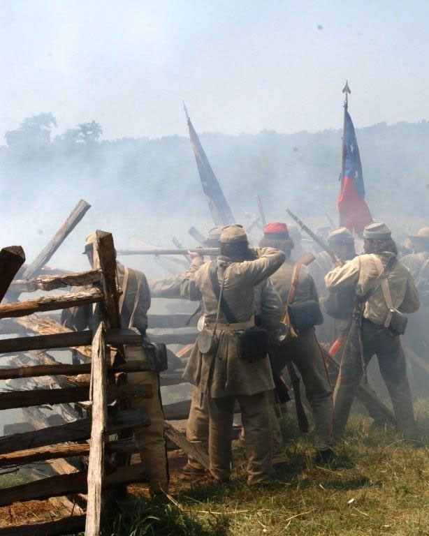 battle reenactment