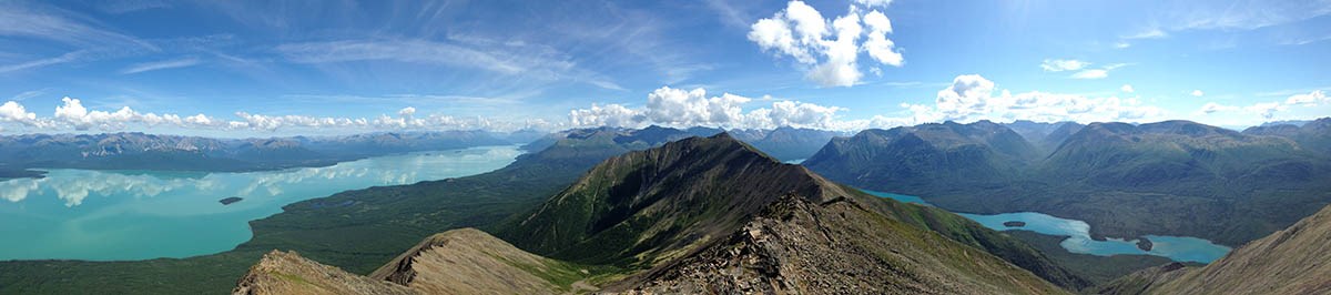 WQIMG_1489 Turquoise lakes in Lake Clark National Park and Preserve.