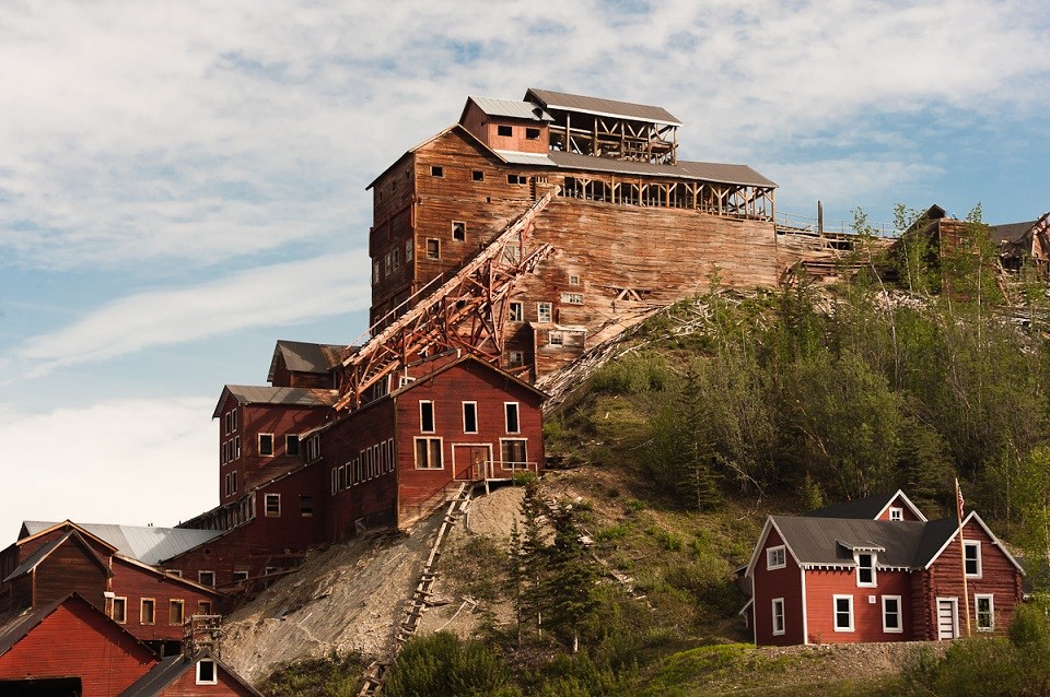 Historic Kennecott Mines structure