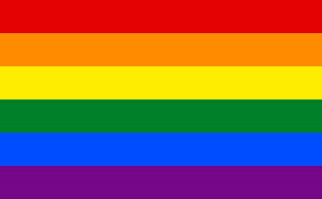 rainbow flag graphic
