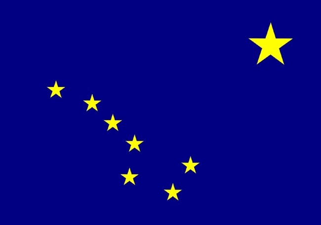 Alaska State Flag, CC0 Alaska State Flag, CC0