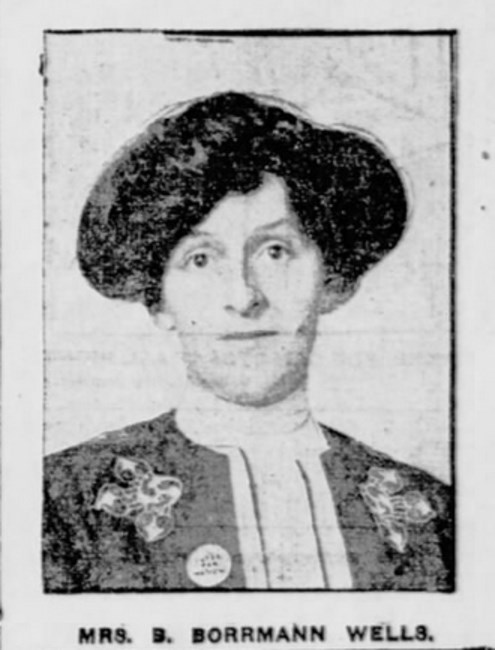 bettina borrmann wells 1907 Bettina Borrmann Wells, from New-York Tribune (January 20, 1907)