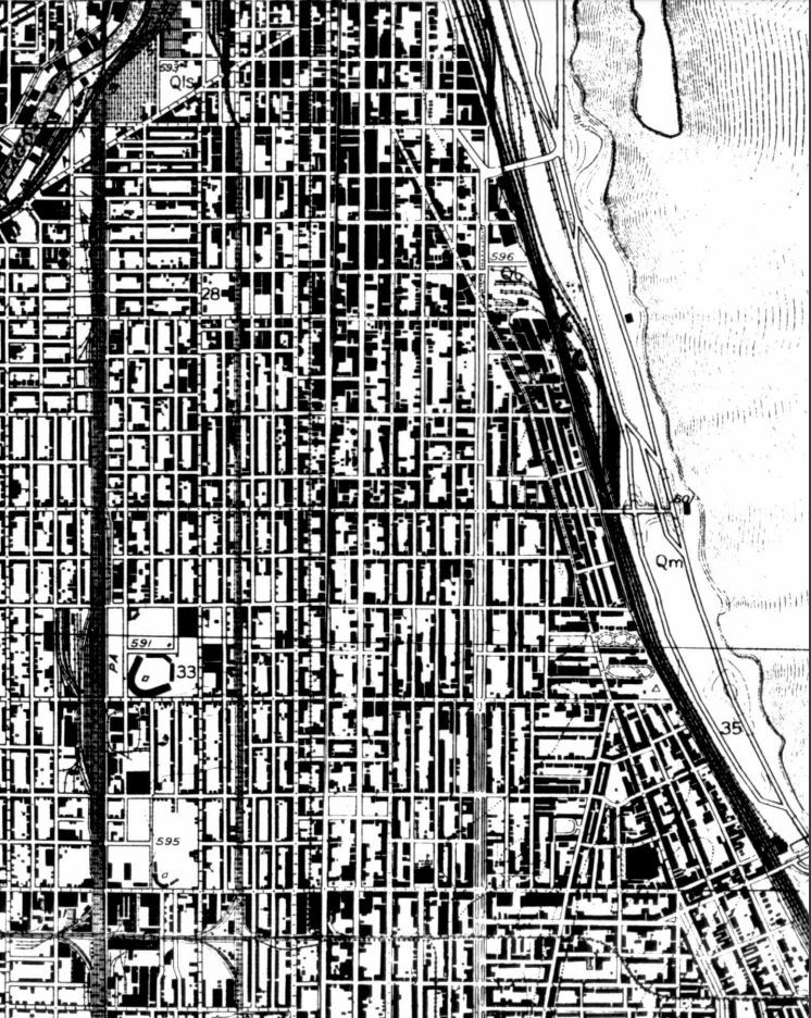 Chicago's Black Metropolis and surrounding area, 1920s.