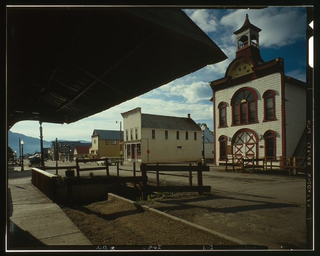 Crested Butte, Gunnison County, CO, developed as a supply center for gold and silver miners, 1880-1910.