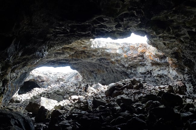 Indian tunnel cave