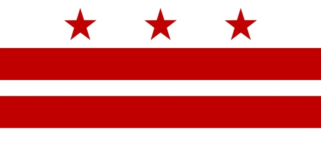 Flag of the District of Columbia, CC0