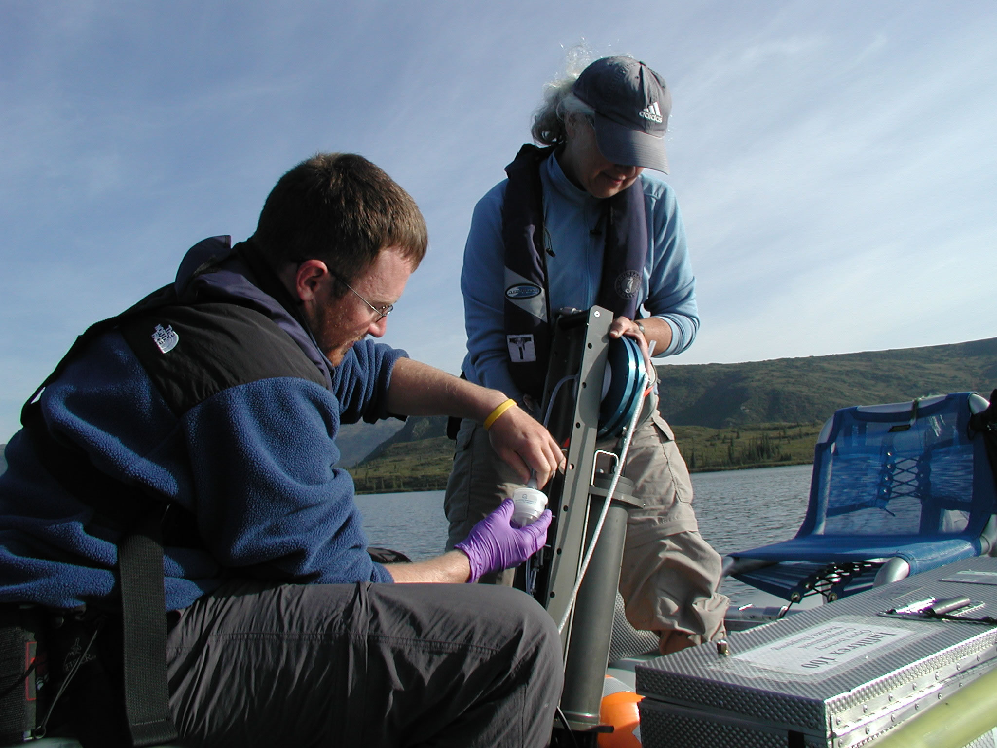 Sample collection from Denali National Park and Preserve, Alaska.