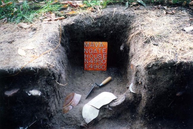 Lindenwald excavations Lindenwald excavations
