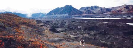 fig 5 a landscape of rock and ice