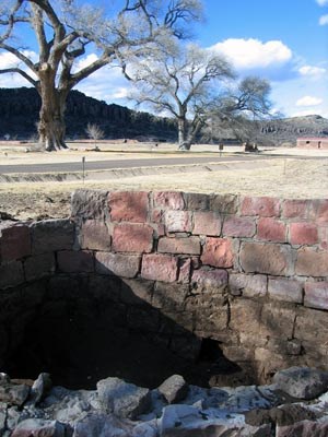 Overview of the spring enclosure after excavation. Photograph courtesy of Emily J. Brown. Overview of the spring enclosure after excavation. Photograph courtesy of Emily J. Brown.