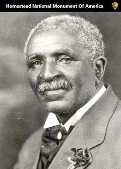 Civil War to Civil Rights Trading Card #1 Portrait of George Washington Carver
