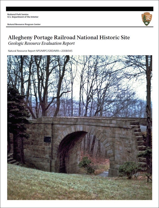 link to allegheny portage rr gri report gri geology report stone bridge on cover
