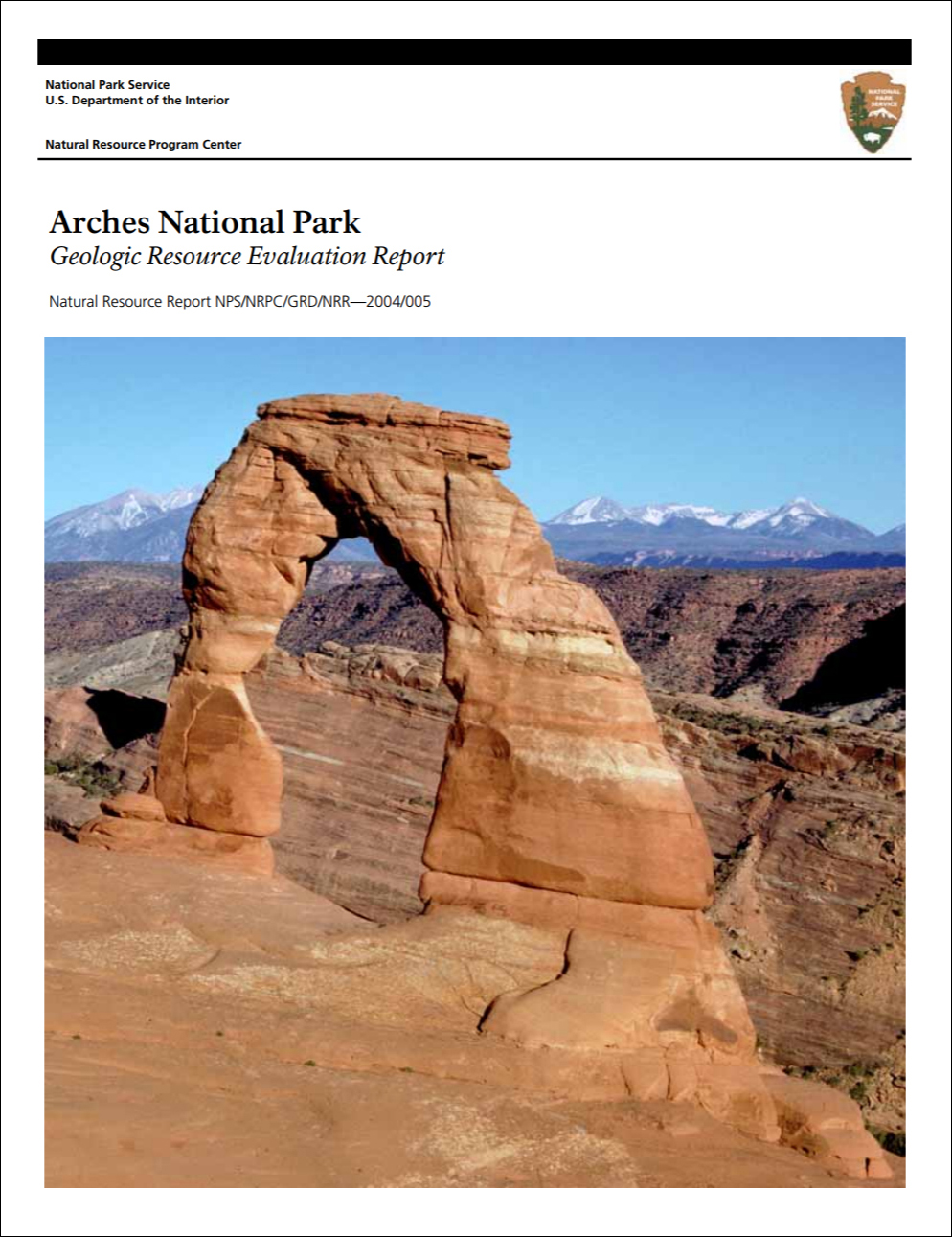 Arid and Semi-arid Region Landforms - Geology (U.S. National Park