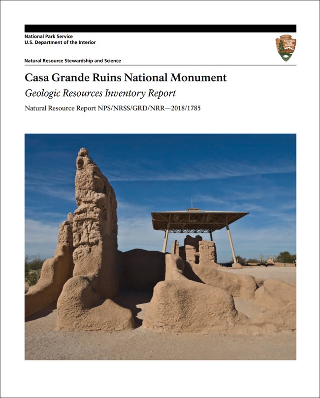 cover of gri report with photo of ruins