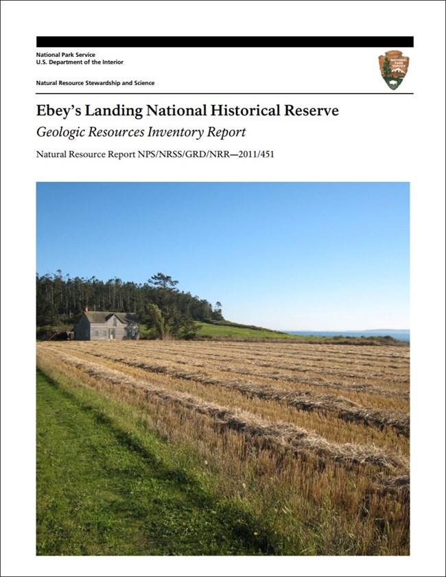 gri report cover with rural landscape image
