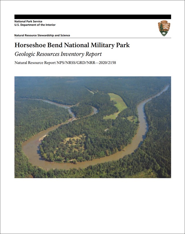 cover of gri report with photo of a river bend