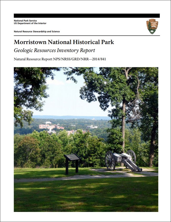 image of morristown gri report cover with scenic overlook of valley