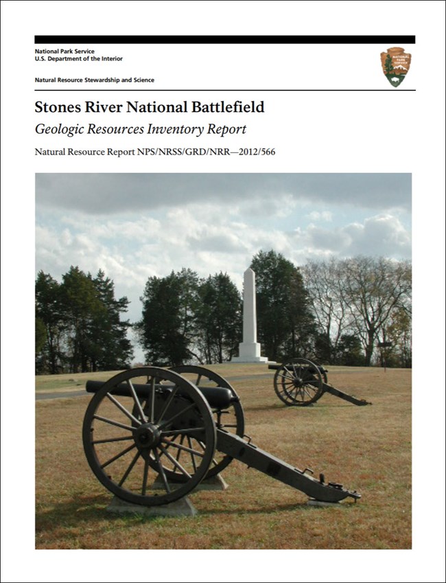 link to stones river gri report download site image of stones river gri report cover with photo of cannons