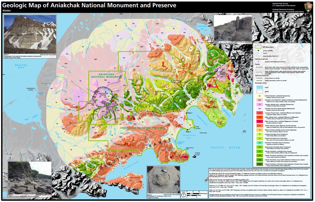 aniakchak geologic map