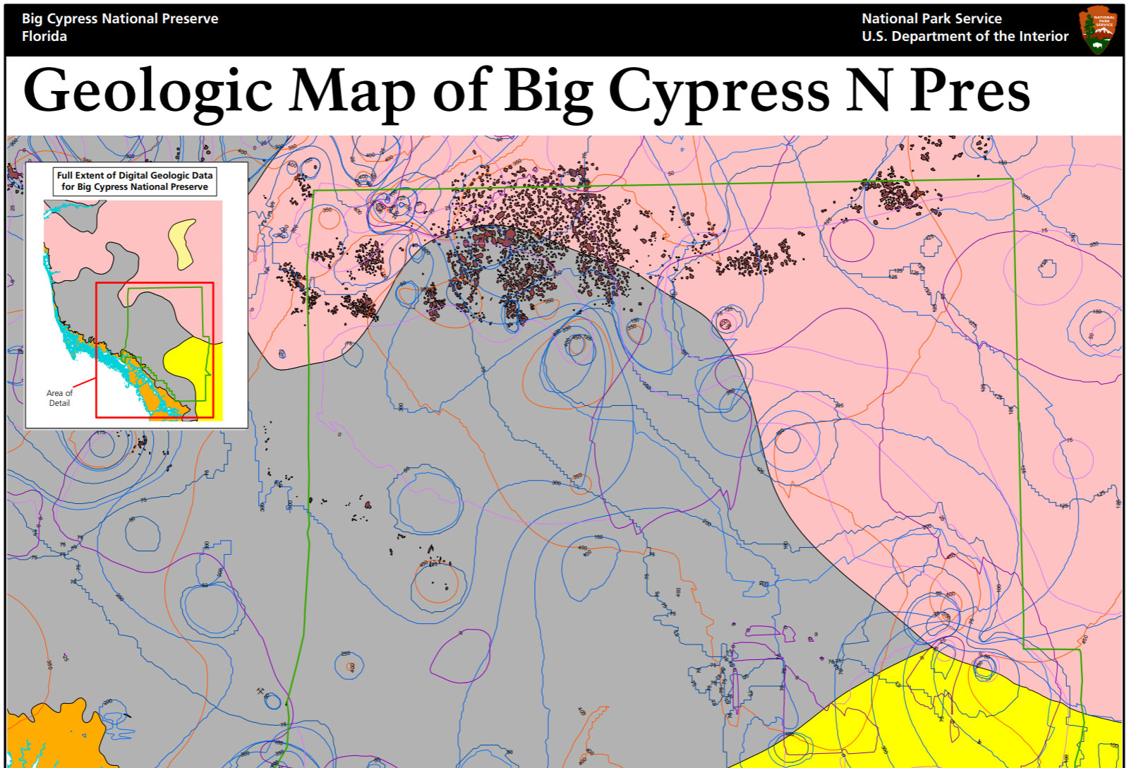 Nps Geodiversity Atlas Big Cypress National Preserve