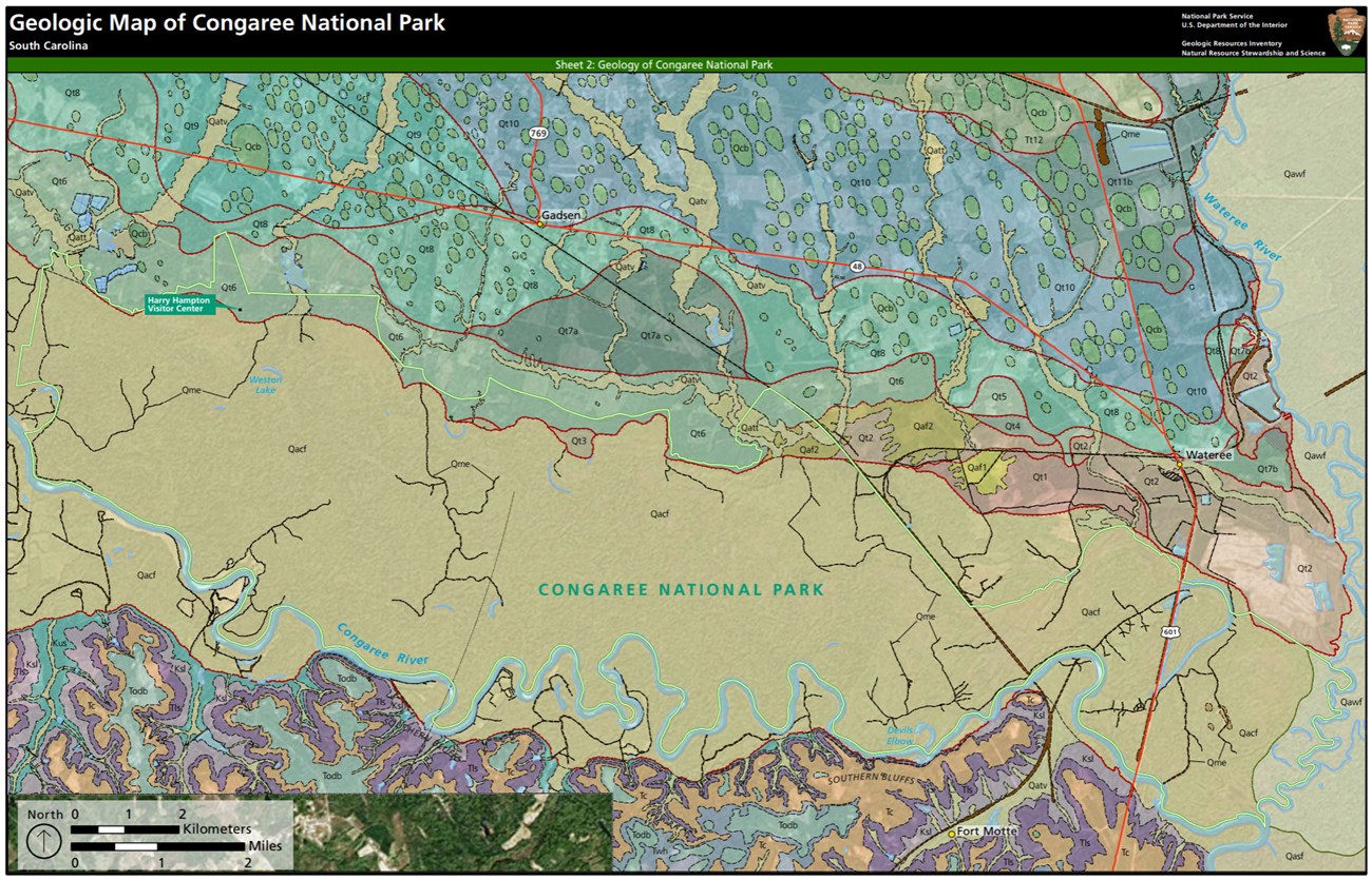 image of congaree gri map