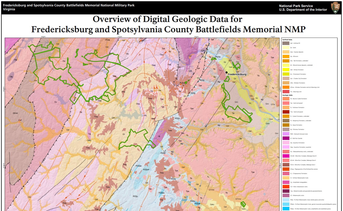 image of park gri geologic map