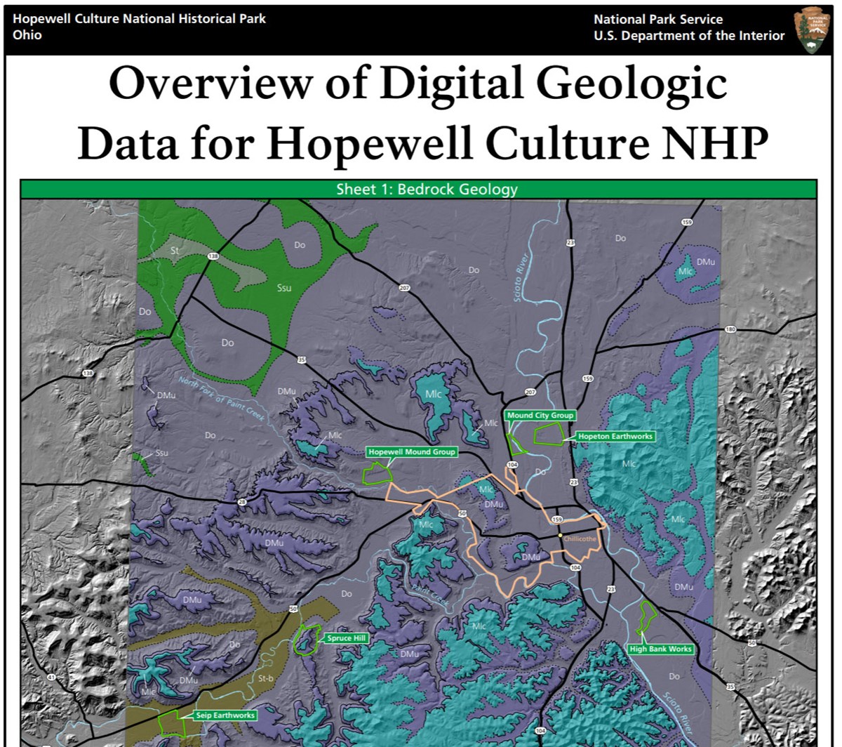 image of hopewell culture gri geologic map