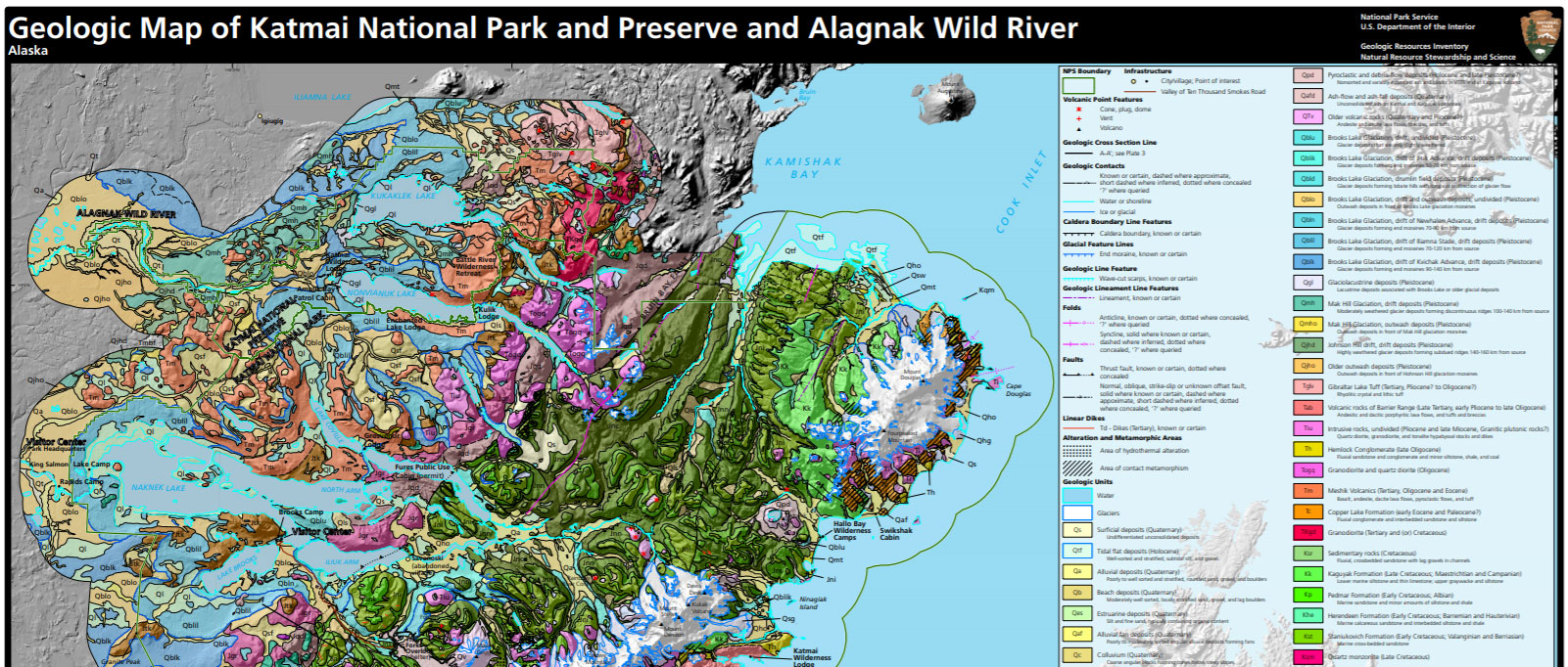 NPS Geodiversity Atlas—Alagnak Wild River, Alaska (U.S. National Park
