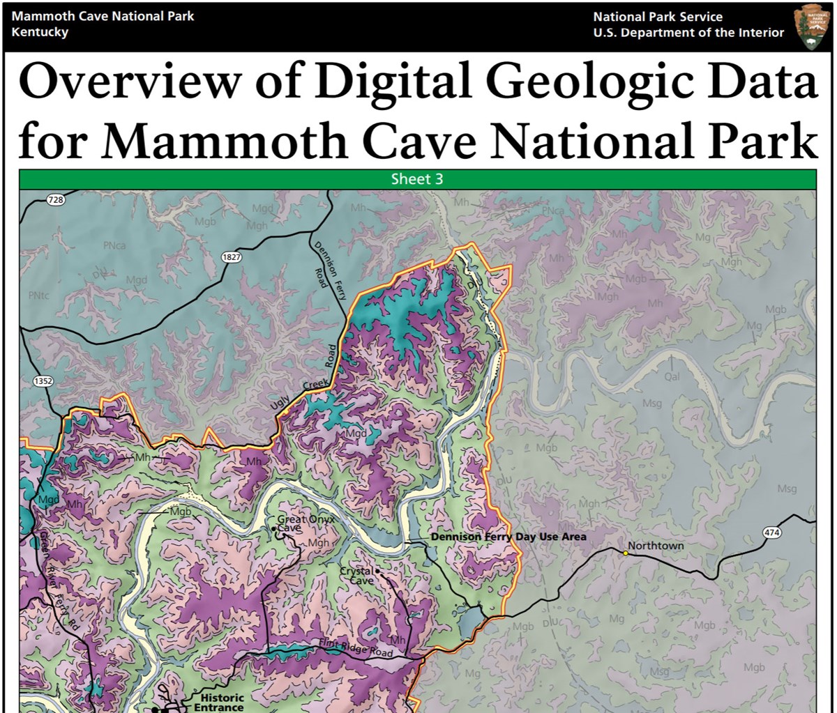 NPS Geodiversity Atlas—Mammoth Cave National Park, Kentucky (U.S